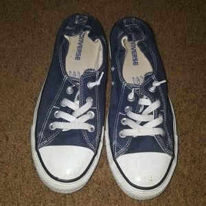 Converse All⭐Star blue slip-ons size 9.5